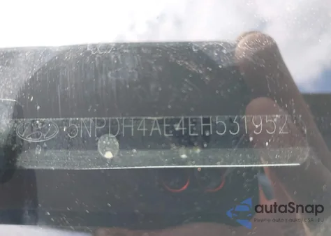 2014 Hyundai Elantra Se/Sport/Limited from USA, damaged, VIN 5NPDH4AE4EH531952